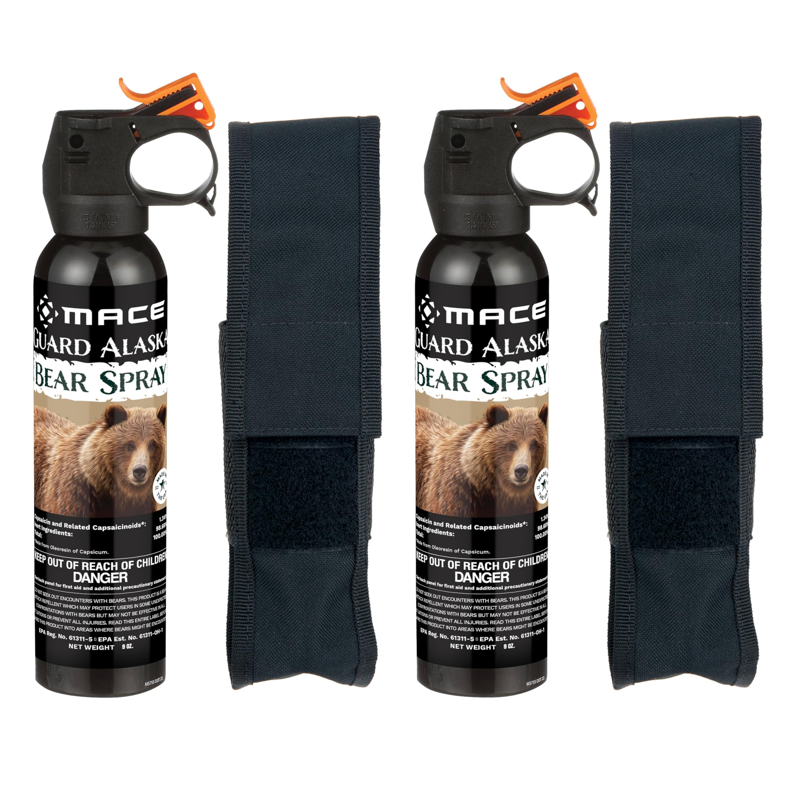 Mace Bear Spray - Guard Alaska Bear Deterrent Self Defense Spray, EPA Registered