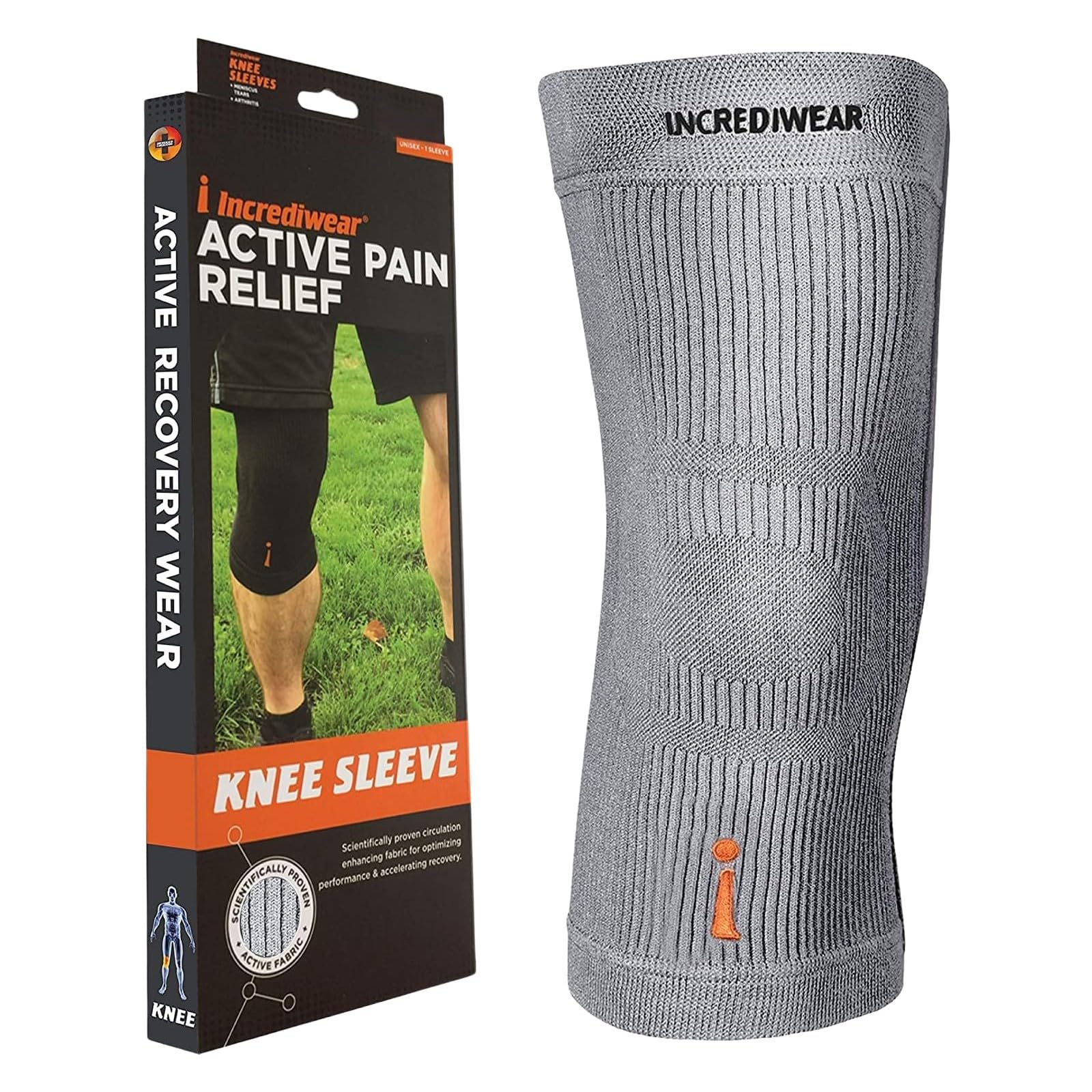 Incrediwear Knee Sleeve – Knee Braces for Knee Pain, Joint Pain Relief, Swelling