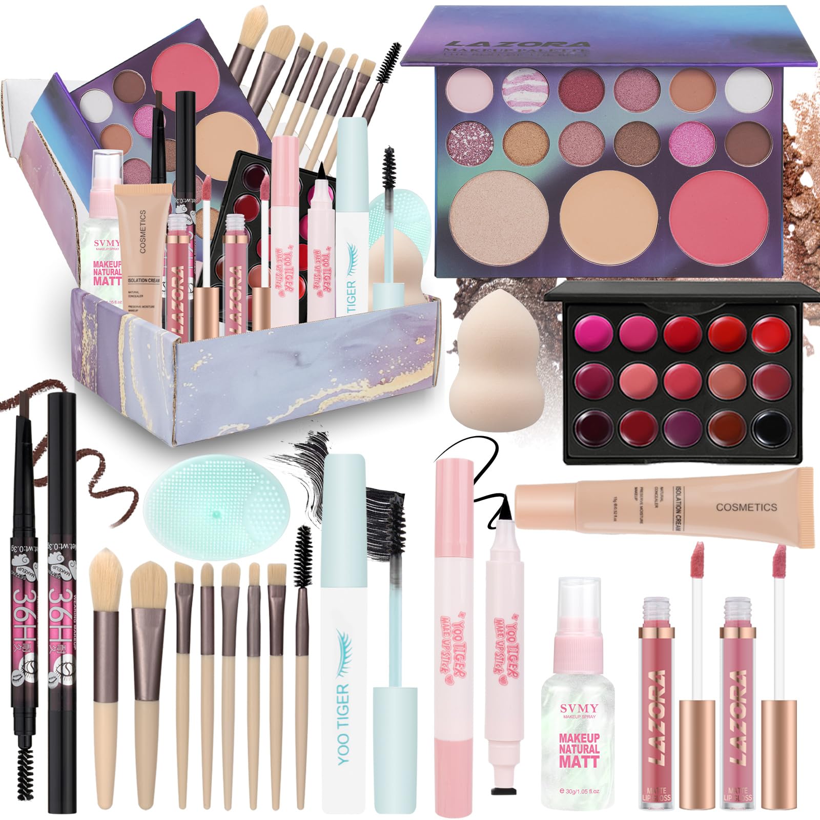 Makeup Kit Make Up Gift Set for Girls Makeup Set for Teenagers, Makeup Full Kit 