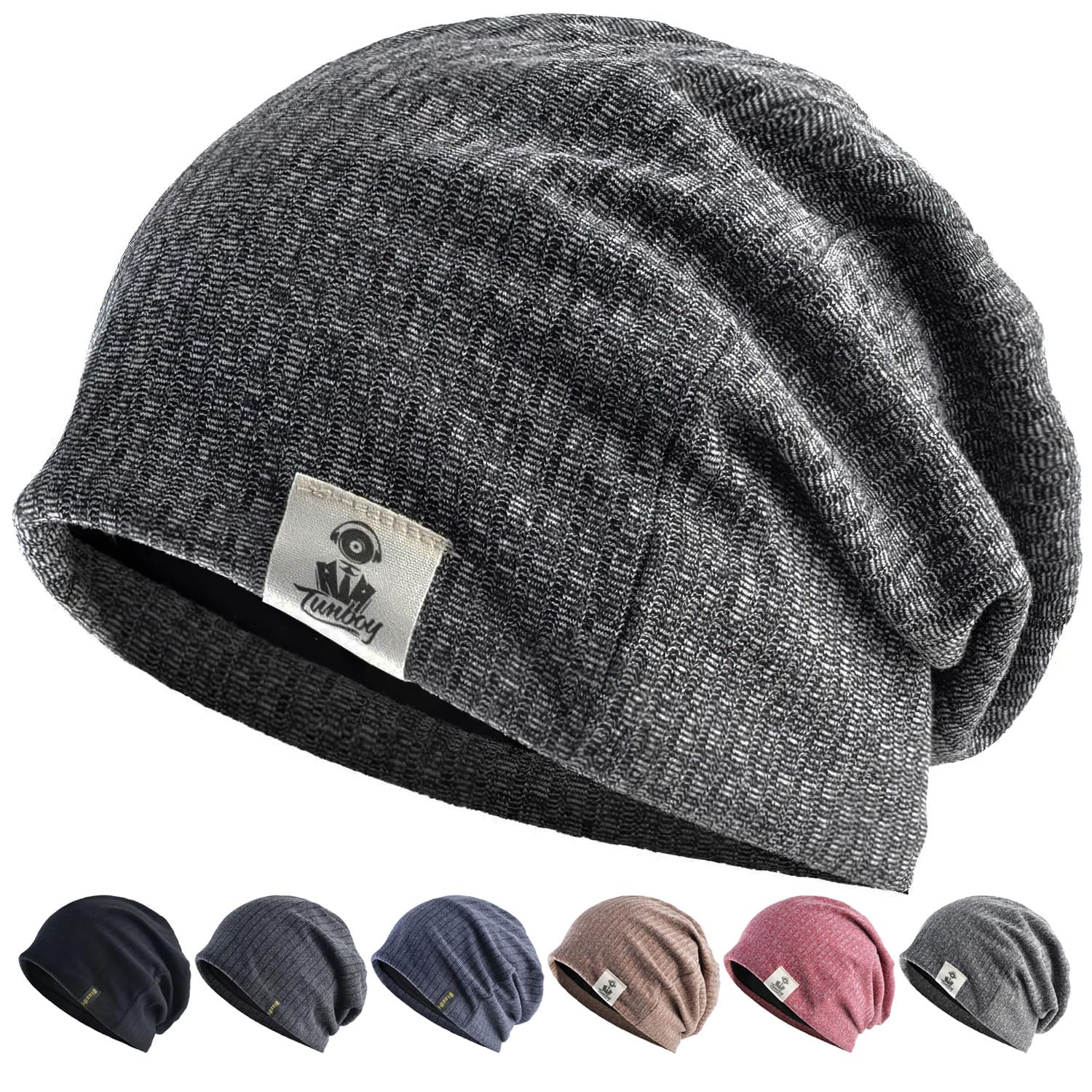 [Bafup] Knit Hat, Men's, Autumn and Winter, Cold Protection, Enhanced Heat Reten
