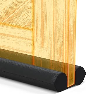 Everlasting Comfort Under Door Draft Stopper for Bottom of Doors, 1 Pack | Quick Install, Keeps Cold Air In, Soundproof Noise Blocker, Under Door Seal, For 30 - 36" Doors, Renter Friendly, Door Sweep