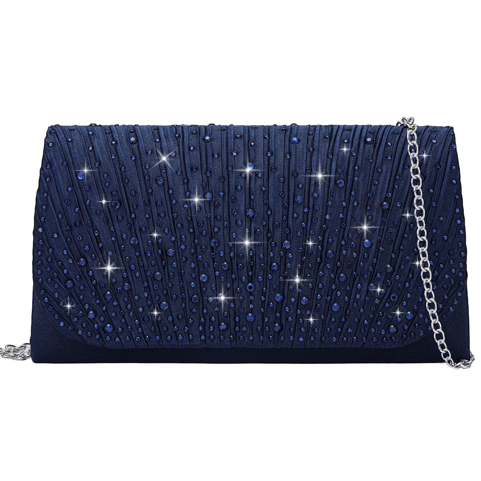 Clutch Purses for Women, Glitter Evening Bag Rhinestone Handbags