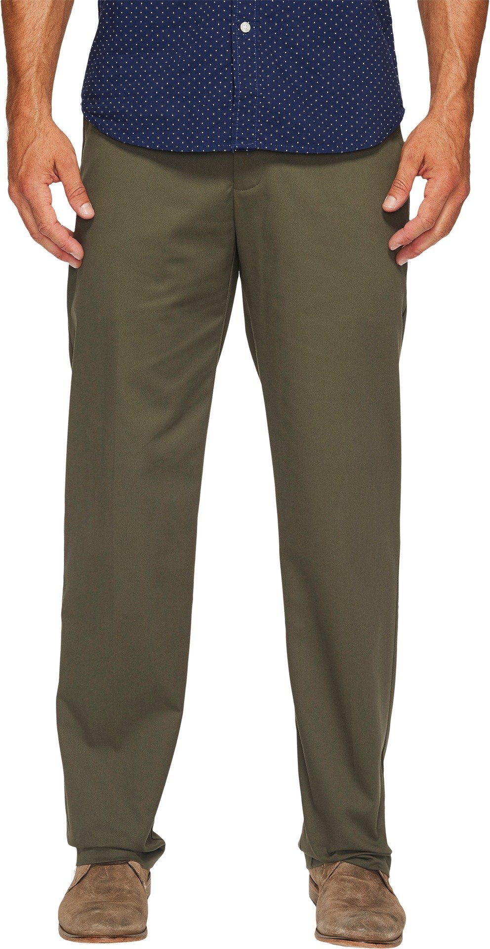 Dockers Men's Classic Fit Easy Trousers Khaki - Beige