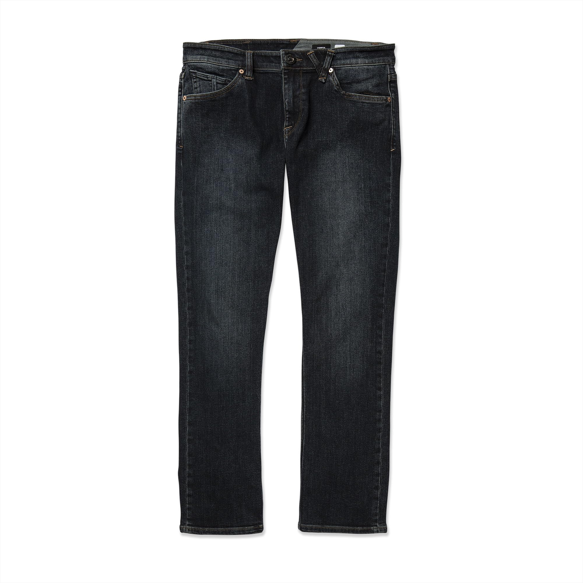 Volcom Men's Vorta Slim Fit Stretch Denim Jean