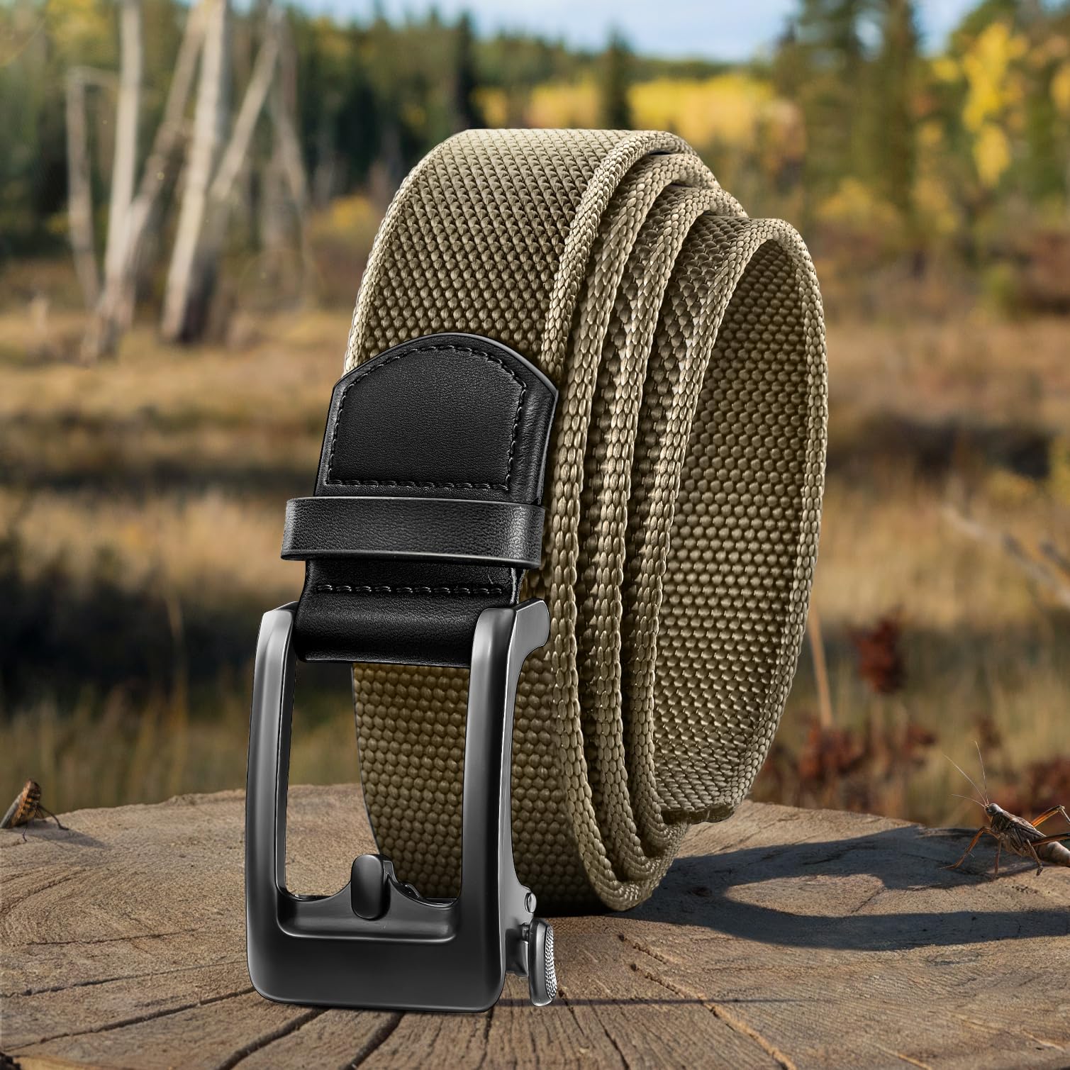 Fully adjustable ratchet extendable golf belt for an exact 1.8" fit