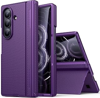 BXYJY for Galaxy Z Fold 8 Ultra Case with Stand, Dark Purple
