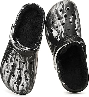 Gaatpot Unisex Lined Clogs Winter House Slippers Warm