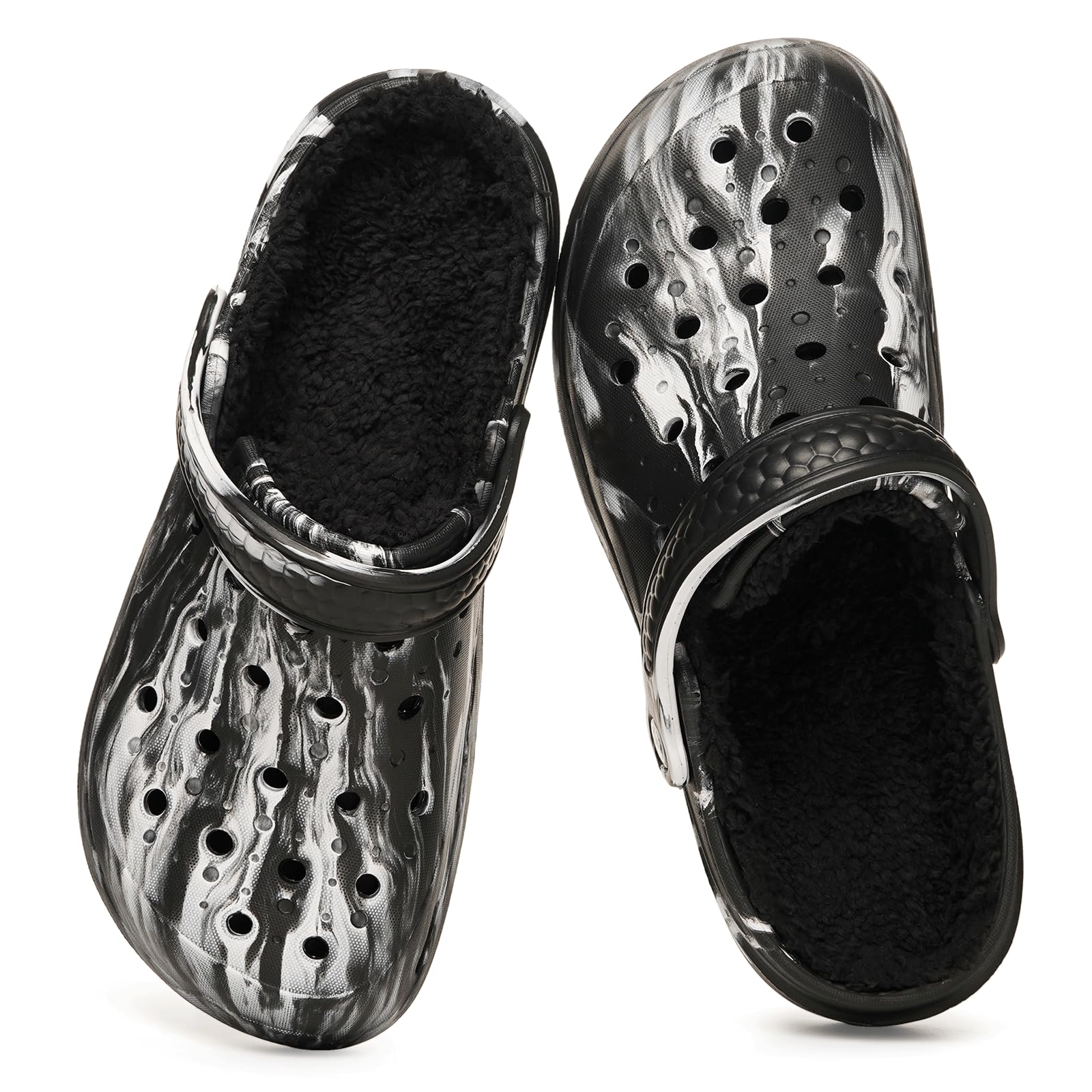 Gaatpot Unisex Lined Clogs Winter House Slippers Warm