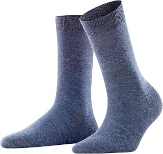 FALKE Women's Softmerino Socks Virgin Wool Cotton Breathable Anti-Odour