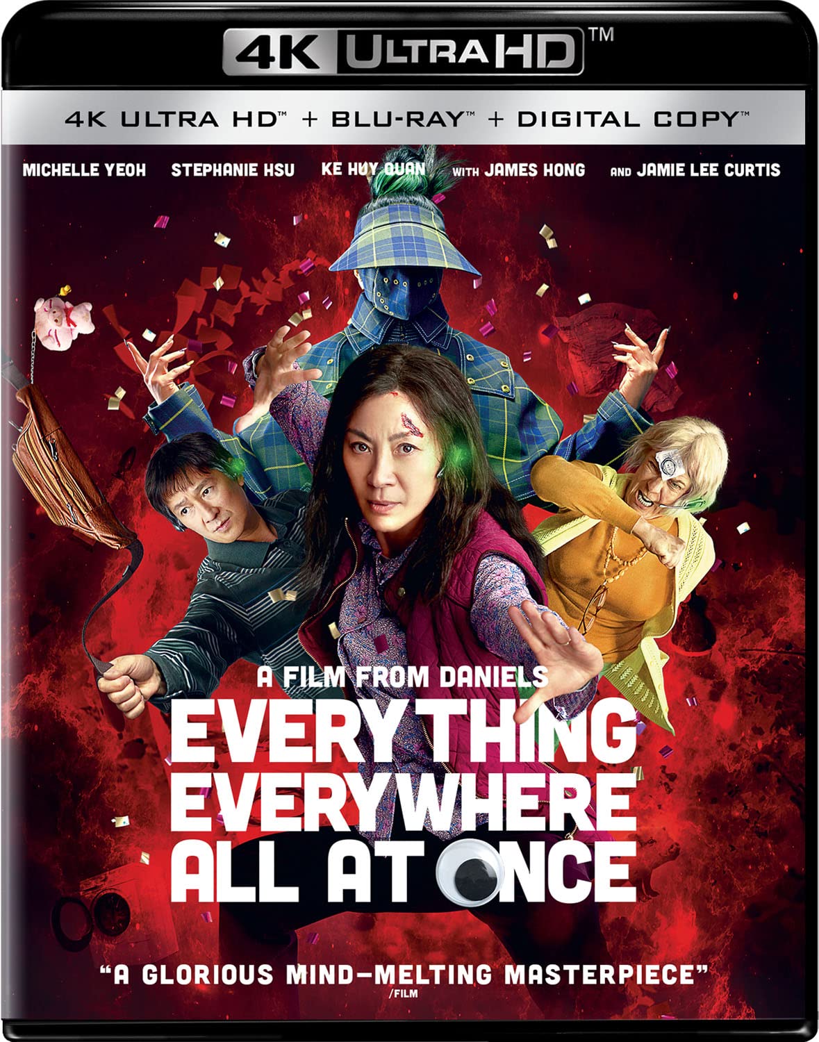 Everything Everywhere All at Once - 4K Ultra HD + Blu-ray + Digital (Bilingual)