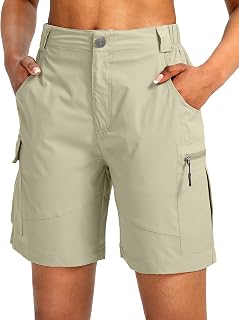 Viodia 7"/9"/11" Hiking Cargo Shorts for Women with Pockets