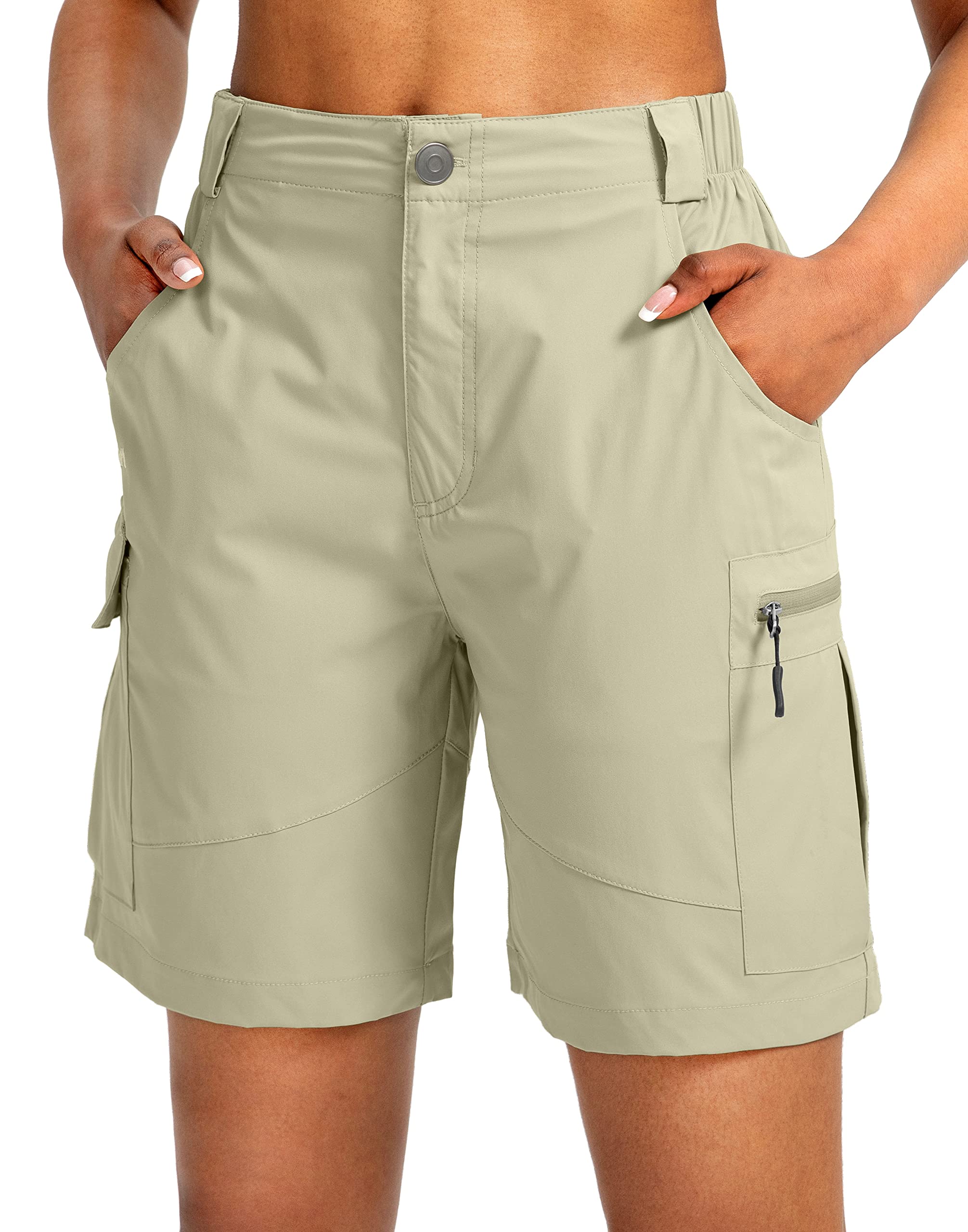 Viodia 7"/9"/11" Hiking Cargo Shorts for Women with Pockets