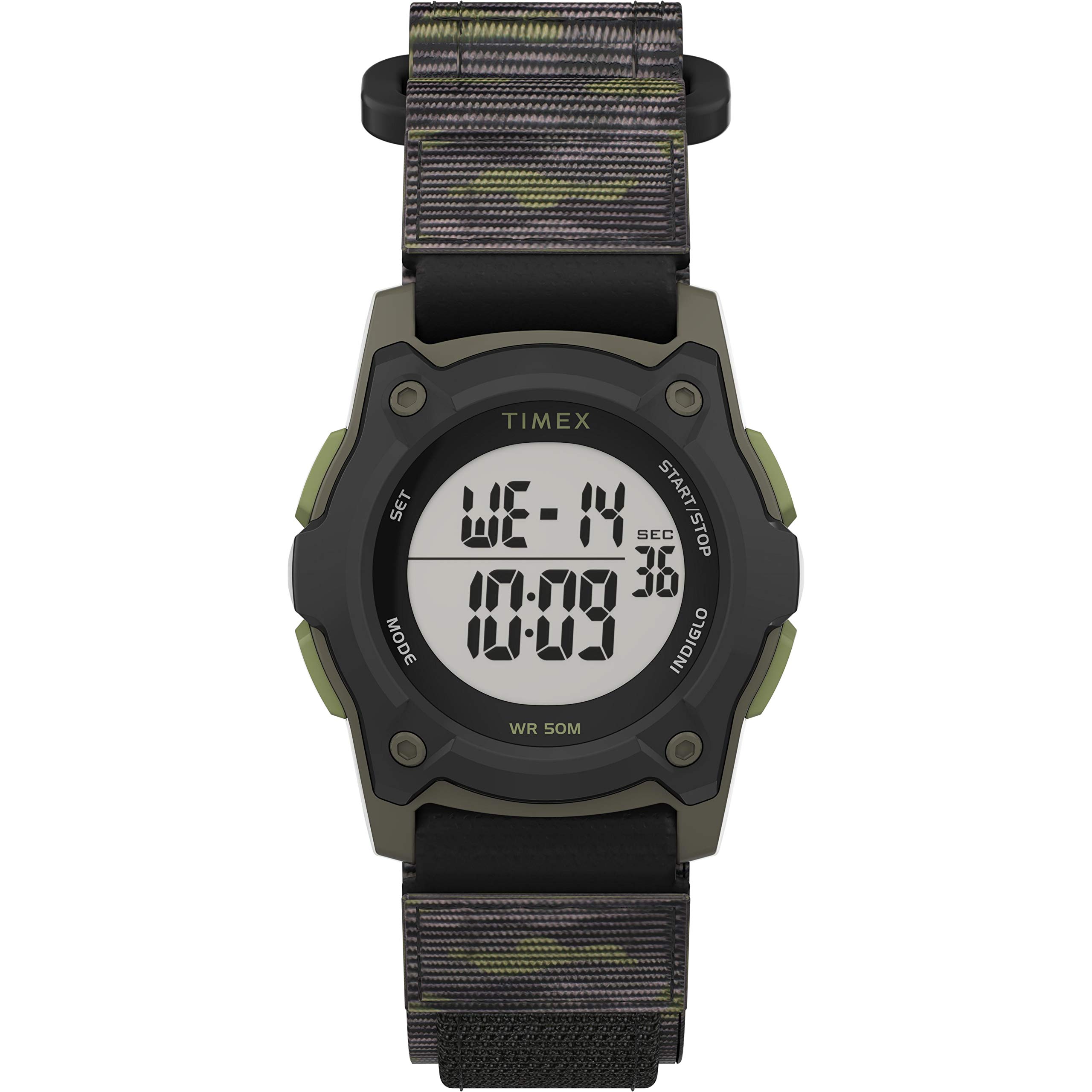 Timex TIME Machines® 29mm Elastic Fabric Kids Watch