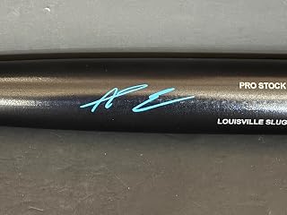 AJ Ewing New York Mets Autographed Signed Black Bat Beckett Hologram