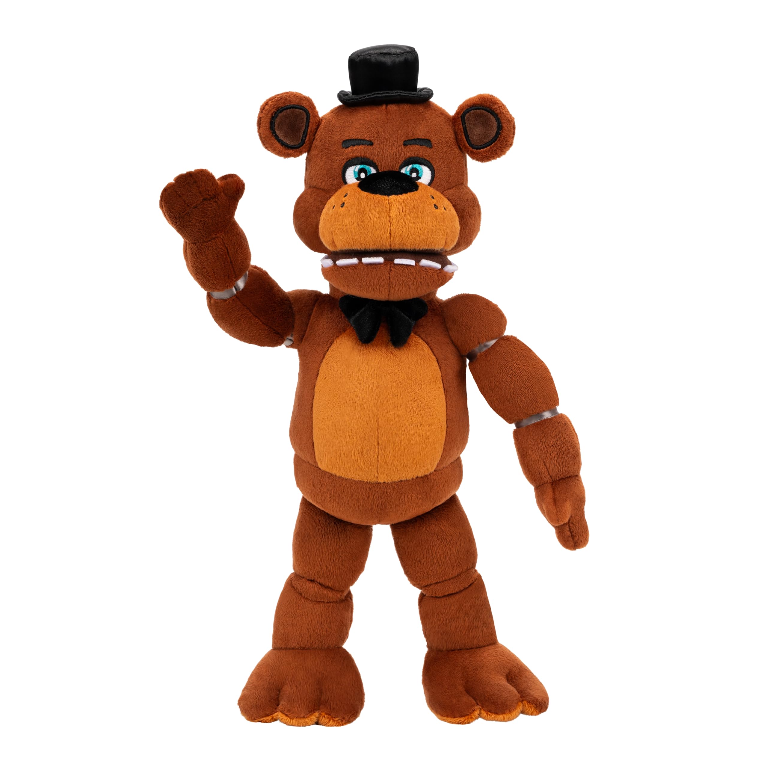 Jazwares Five Nights at Freddy’s 14” Poseable Sound Classic Freddy Plush - 4 Sou