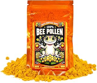 CTWPets 100% Bee Pollen Powder - Food for Reptiles | Single-ingredient food topper for bearded dragons, tortoises and other herbivorous or omnivorous reptiles