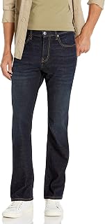 Amazon Essentials Men's Straight Fit Flared Jeans - Color Interrupted