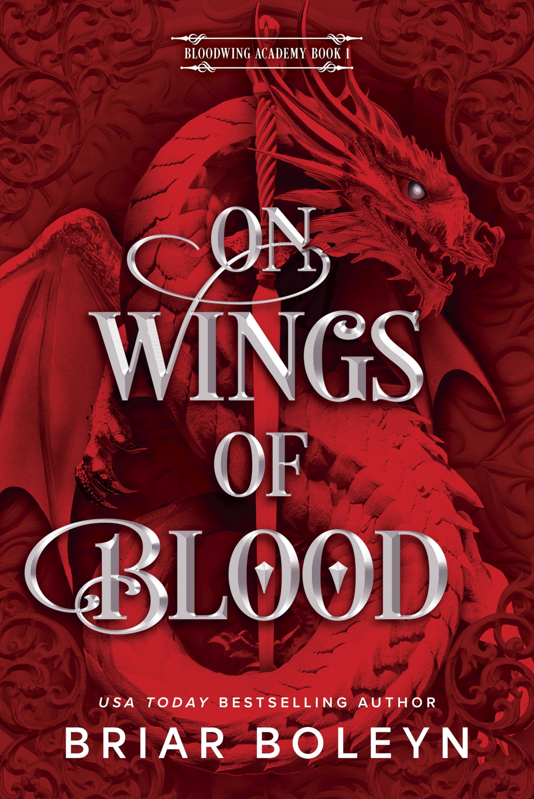 On Wings of Blood: A Dark Paranormal Romance Set in a Deadly Supernatural Academ