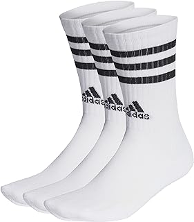 adidas Unisex Quilted Socks 3-Stripes (3 Pairs)