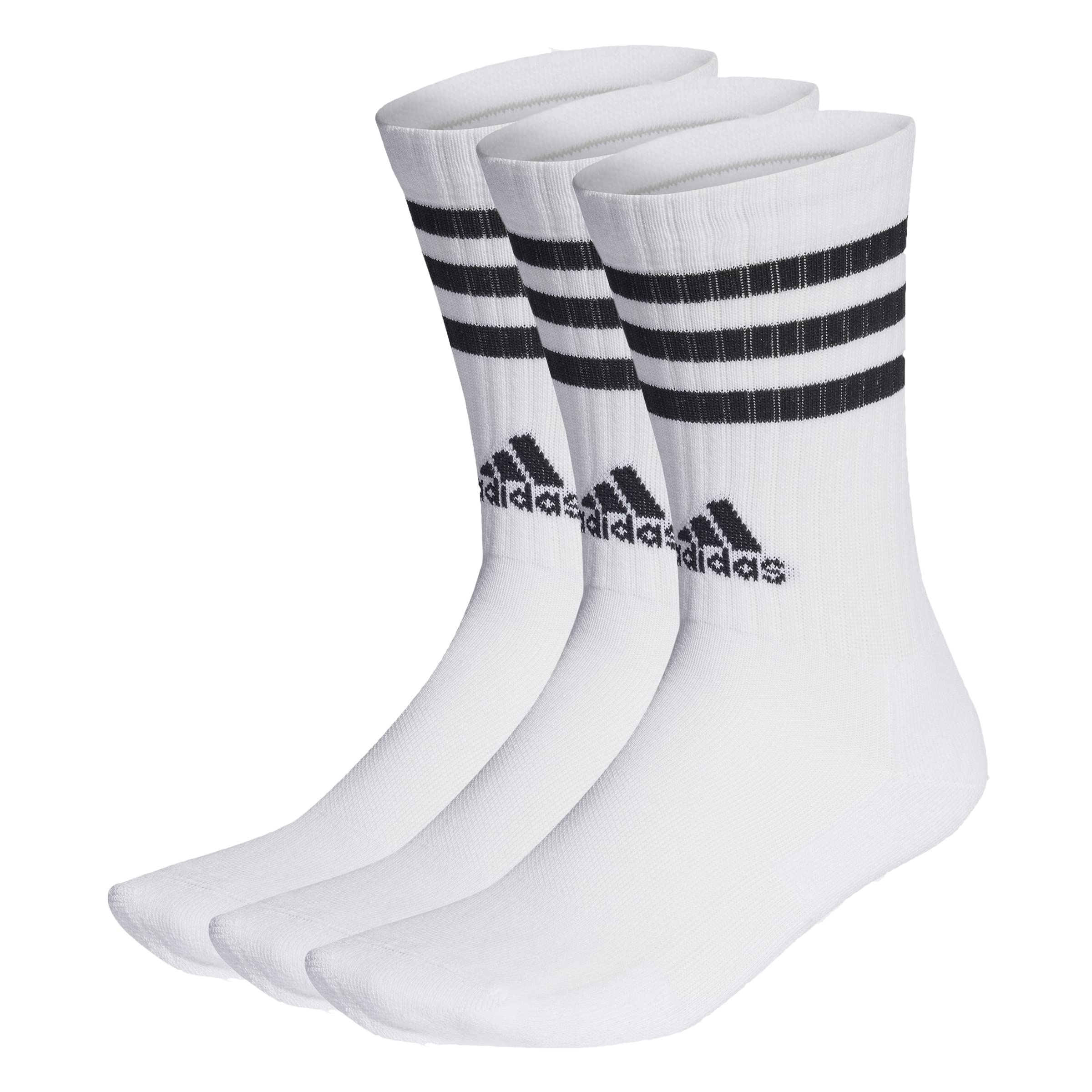 adidas Unisex Quilted Socks 3-Stripes (3 Pairs)