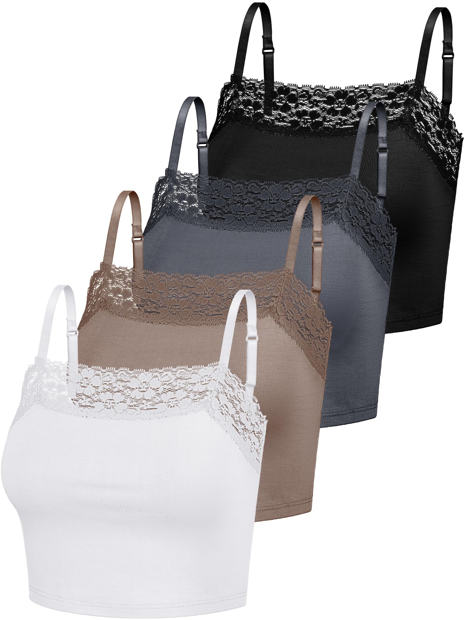 Bencailor Women's Opaque Bra Shirts