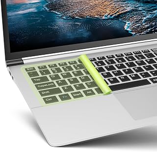 Universal Keyboard Cover for 13 14 Inch 13 Inch 14 Inch Ultra Thin Silicone Waterproof Dustproof Keyboard Protective Cover (Yellow)