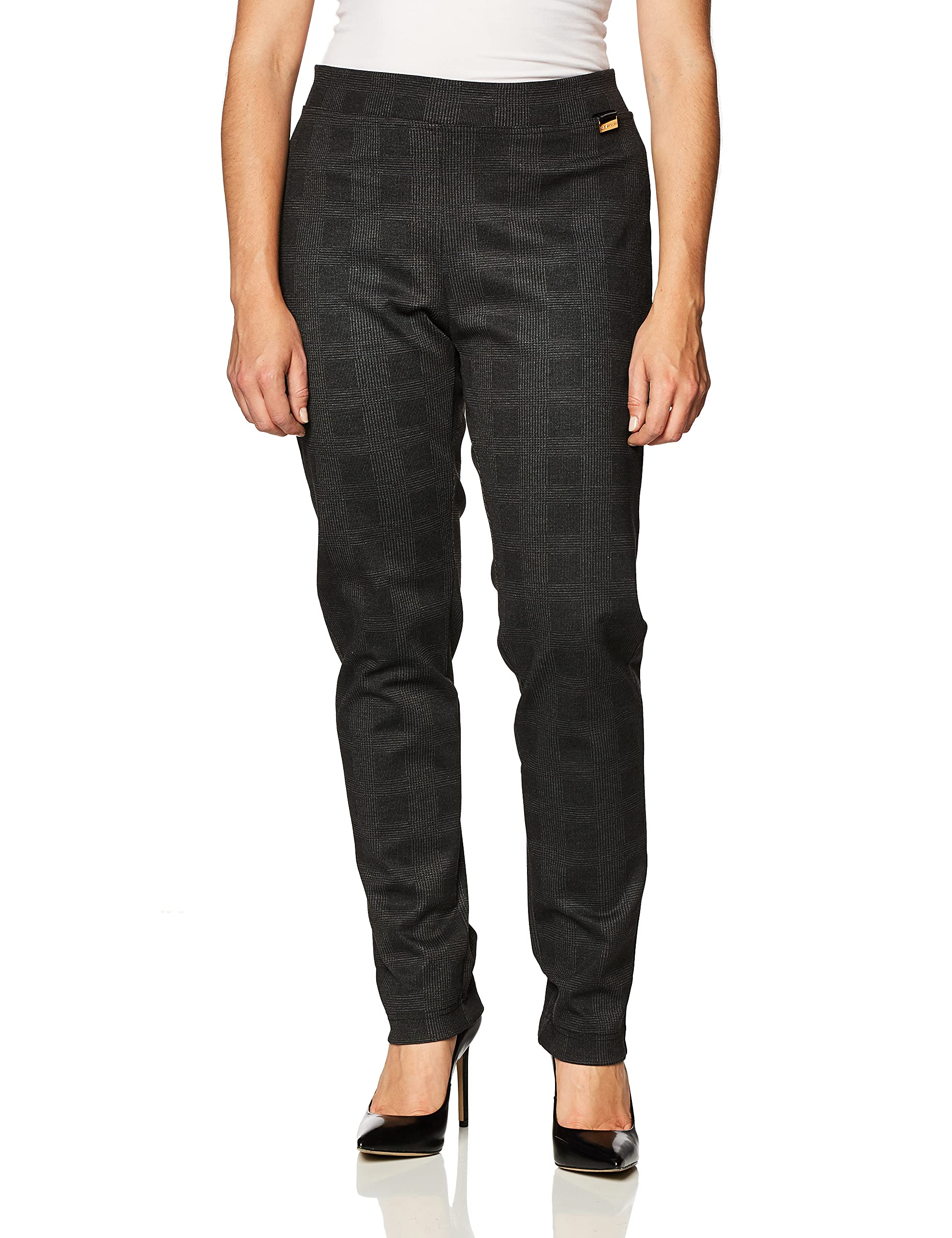 Calvin Klein Womens Cropped Leg Pull on PantsBusiness Casual Pants