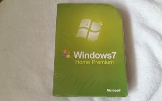 Microsoft Windows 7 Home Premium - Full Version (PC DVD), 1 User