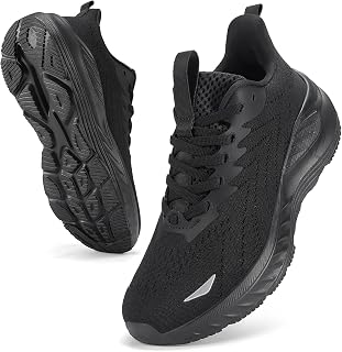Women's Slip On Sneakers, Wide Arch Support Non Slip Walking Shoes