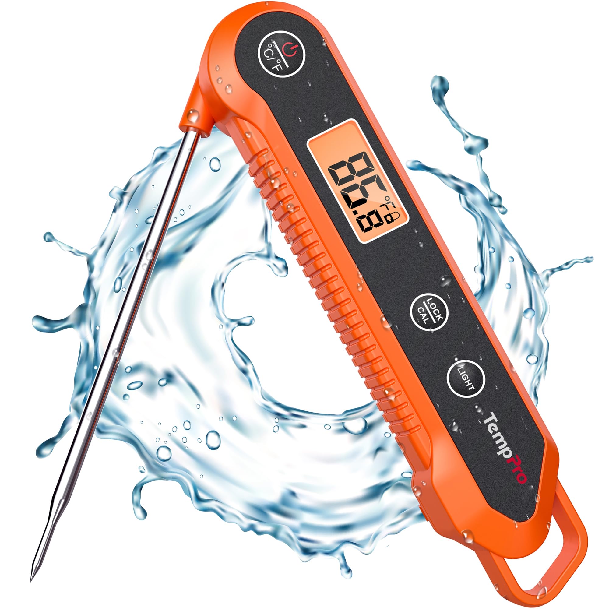 TempPro TempSwift 1 Sec Meat Thermometer Digital Instant Read Thermometer | Wate