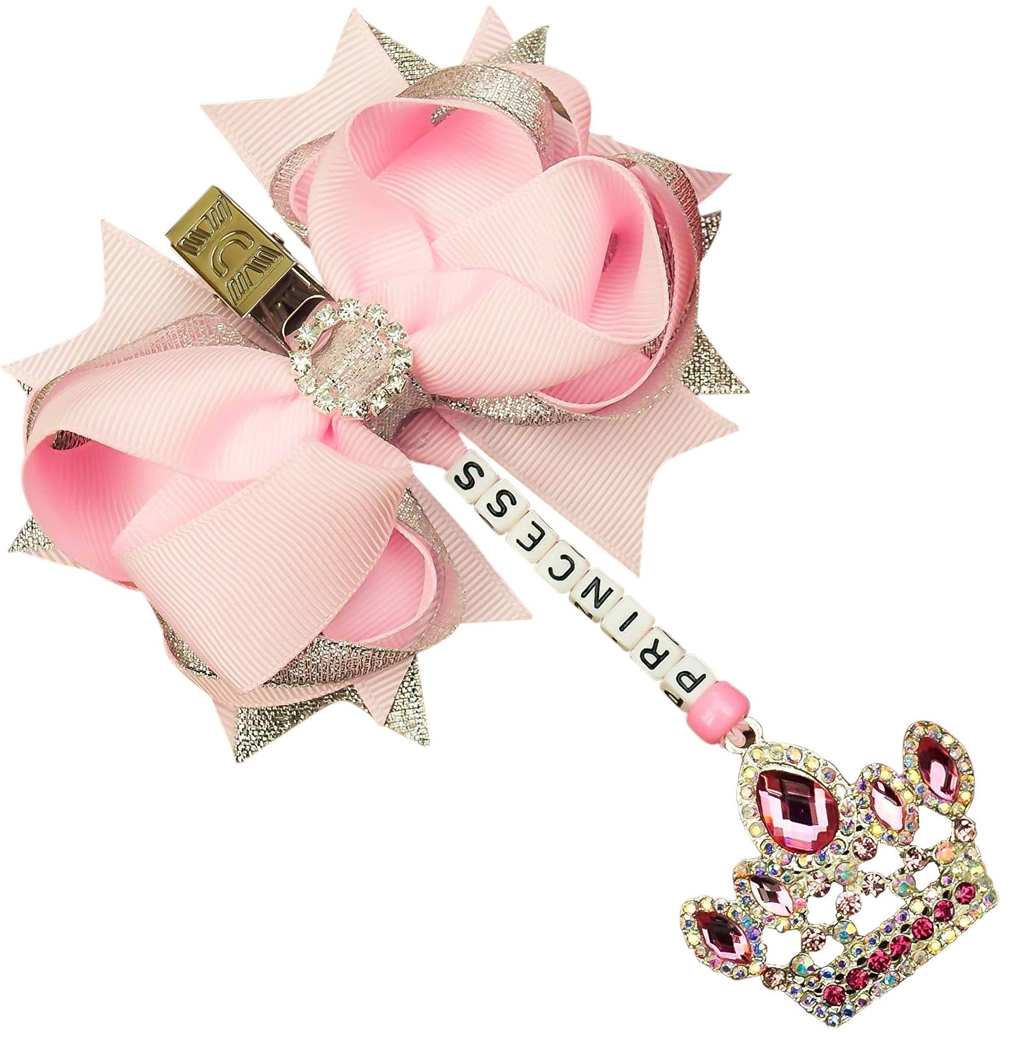 Personalised Stunning Pram Charm In Baby Pink Colors For Girls (Personalised Pin