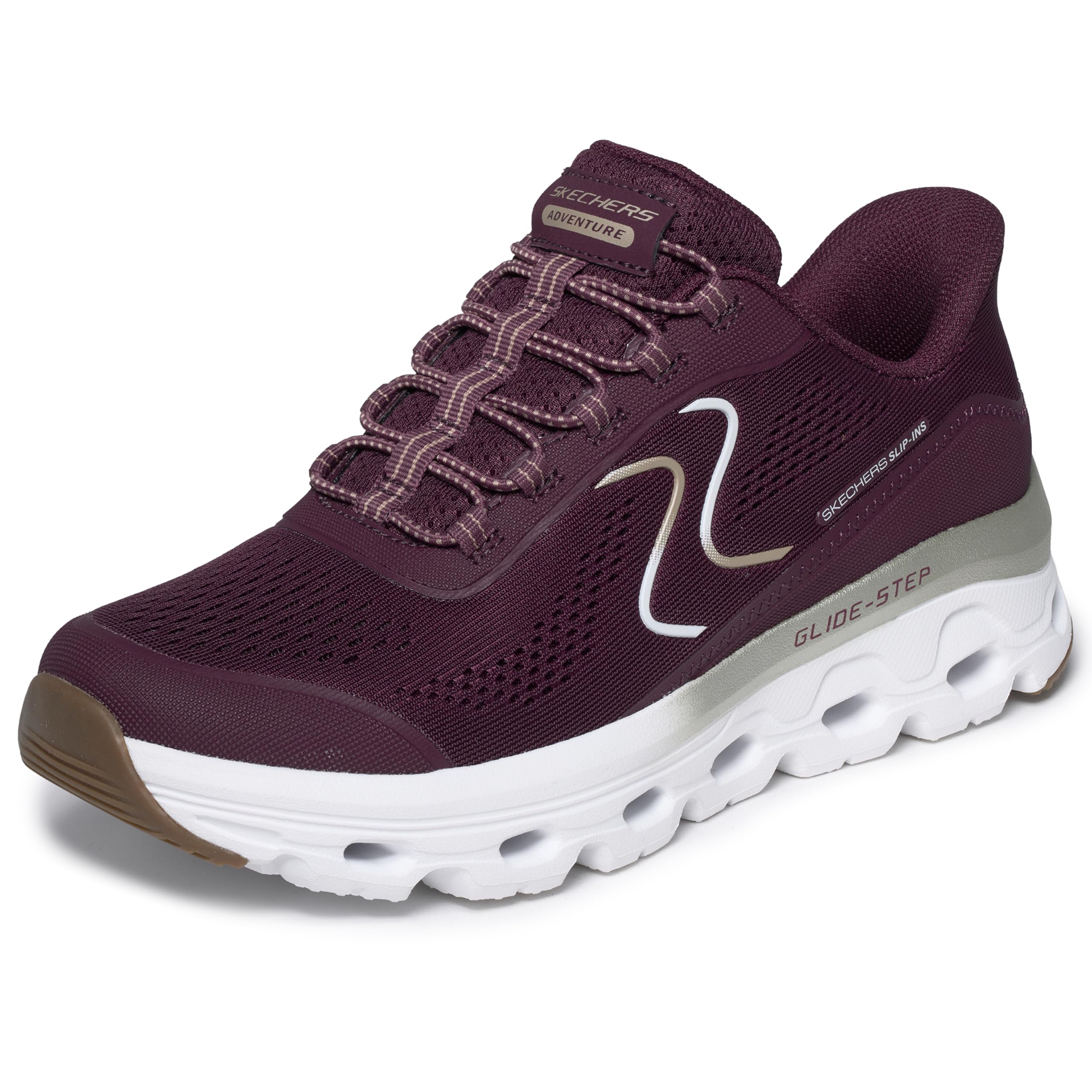 Skechers Girl's Glide Step Sole Hands Free Slip-insSneaker