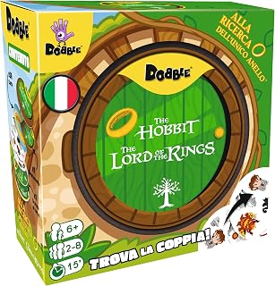 Asmodee - DOBBLE THE LORD OF THE RINGS HOBBIT