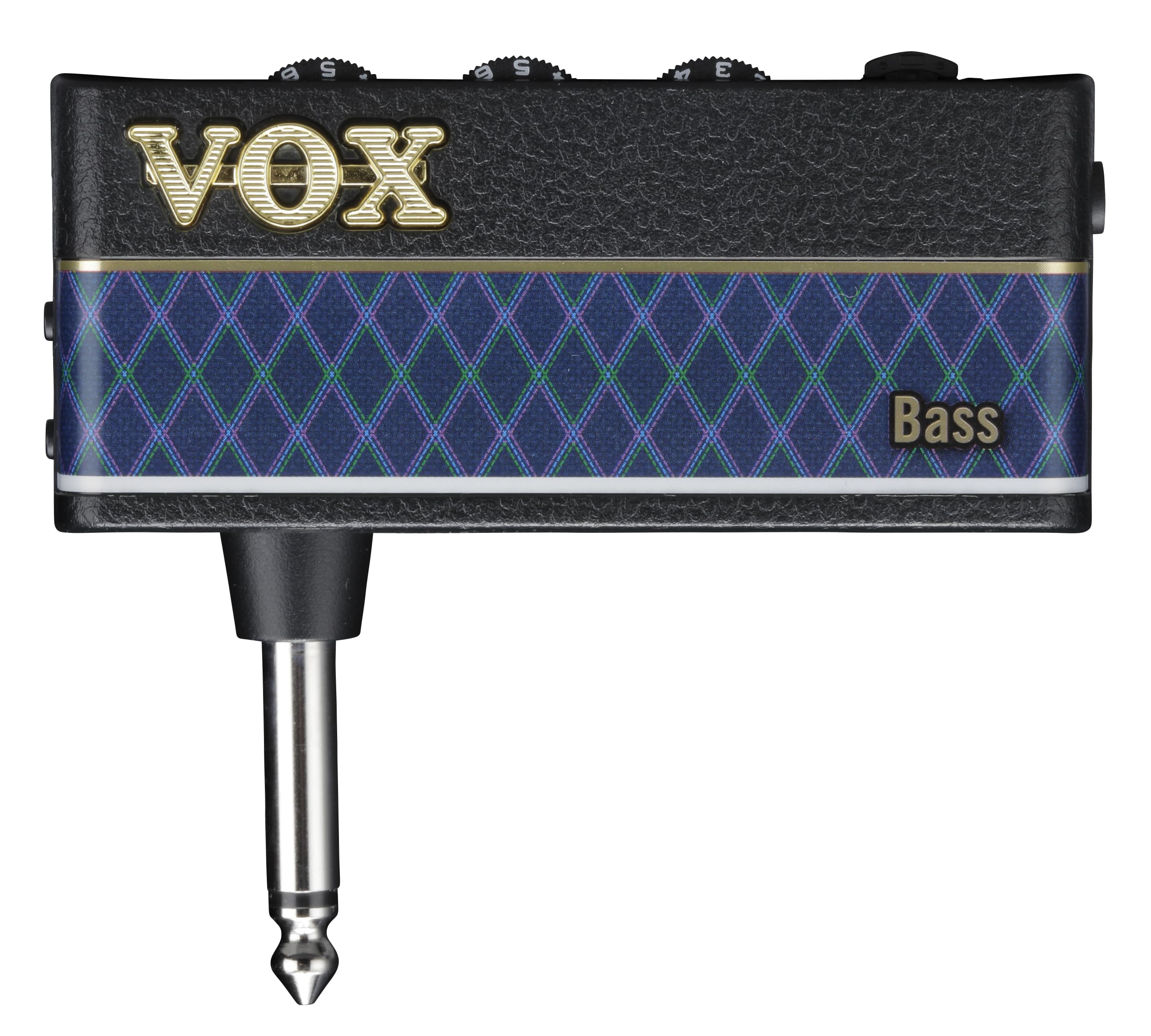 Vox amPlug 3 Bass Compact Bass Headphone Amplifier w/ Built-In FX and Speaker Em