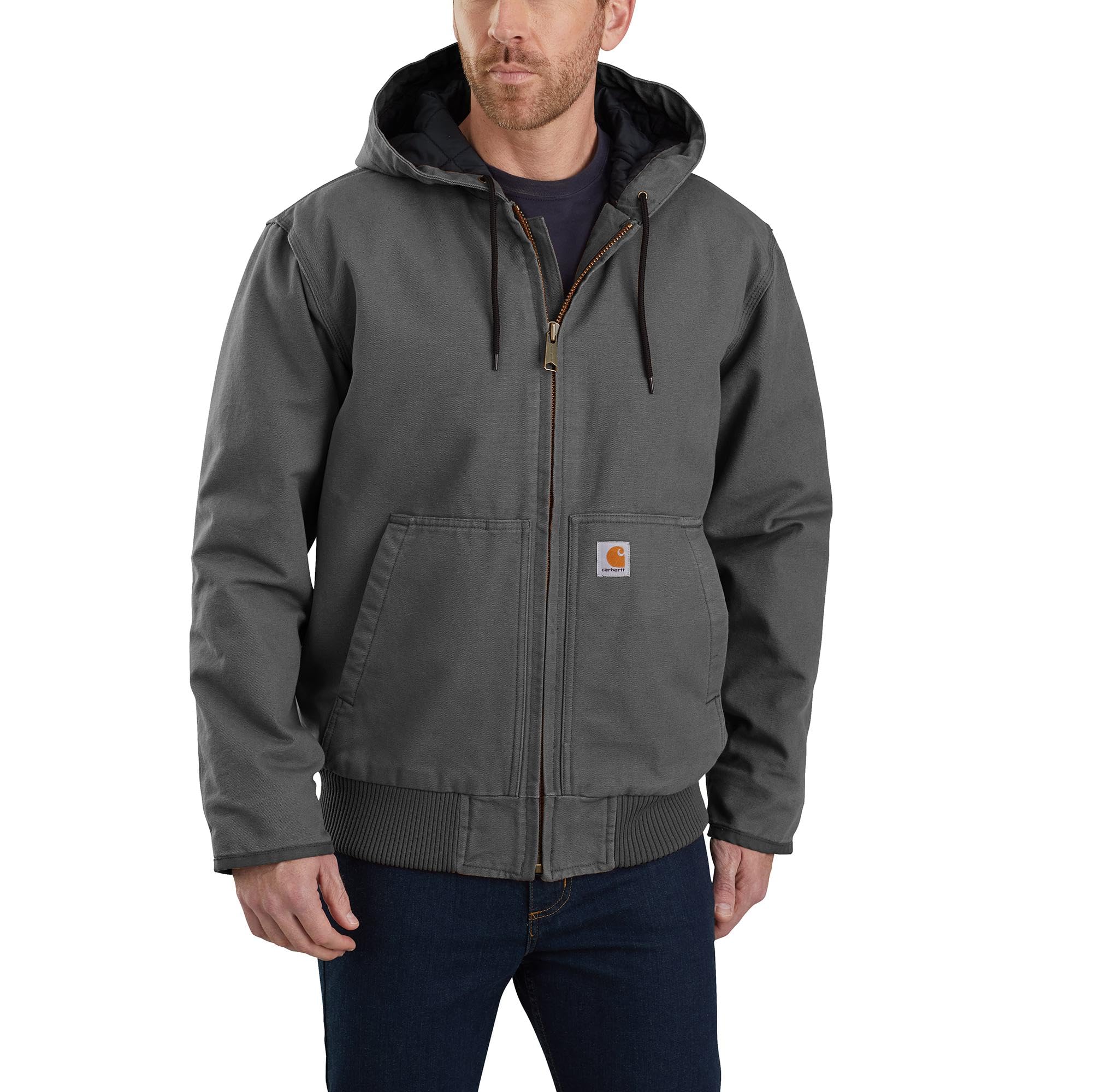 Carhartt Big & Tall Active Jacket J130 capispalla da lavoro Uomo (Pacco da 1)