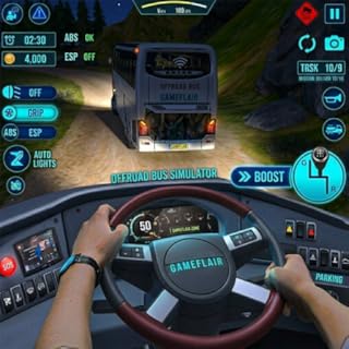 Open World Offroad Driving Simulator - Public Coach Driving Game
