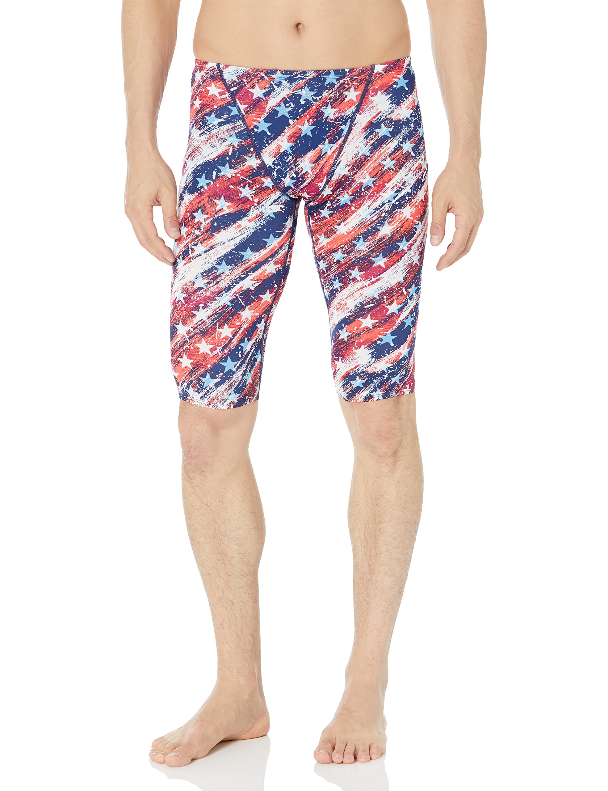 TYR Men's Durafast Elite Solid Jammer Swimming Trunks (Pack of 1)