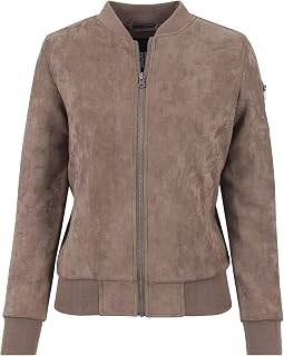Urban Classics Ladies Imitation Suede Bomber Jacket Women's Jacket