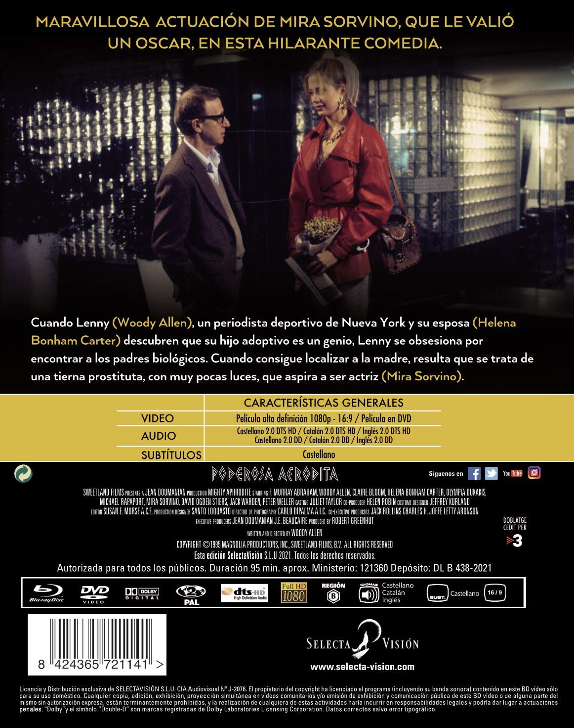 Poderosa Afrodita [Blu-ray]