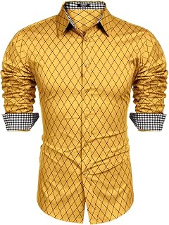 COOFANDY Men's Casual Polo Shirt