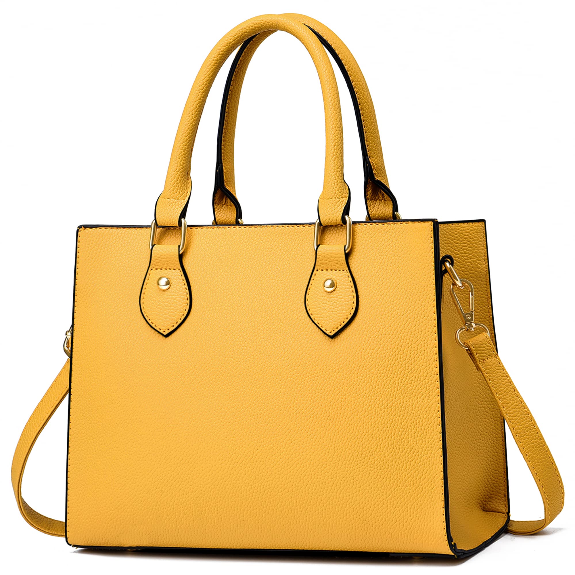 CHICAROUSAL Crossbody Purses and Handbags for Women PU Leather Tote Top Handle S