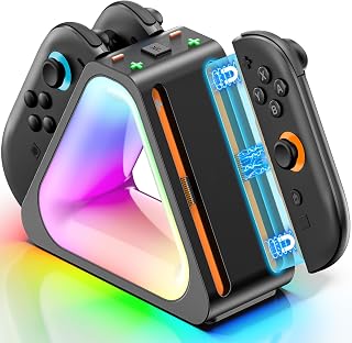 Charging Dock for 2025 Nintendo Switch Interactive Gaming Figures