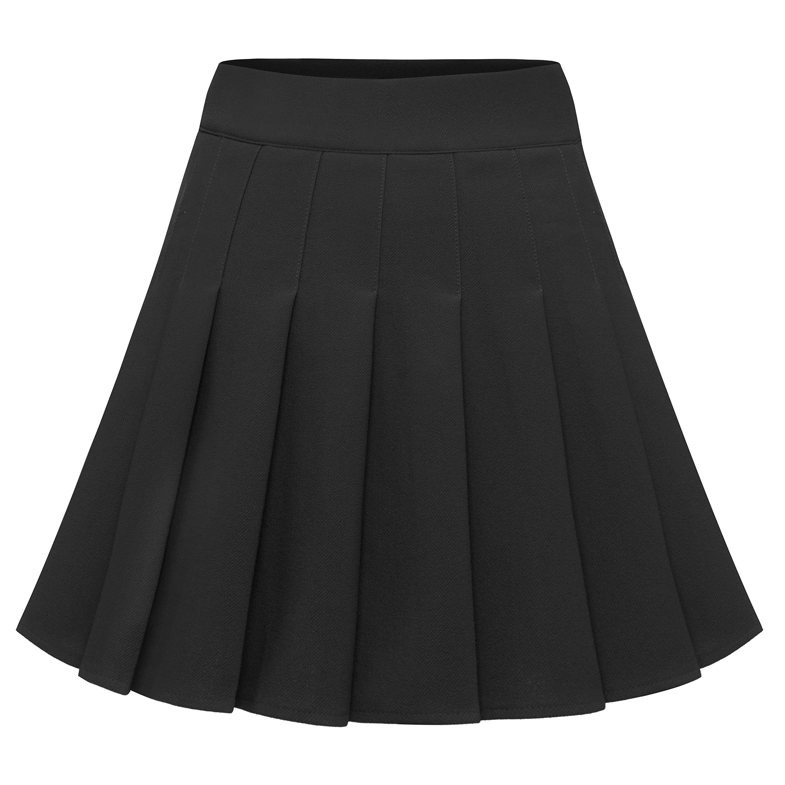Dressystar Girls Tartan Pleated Skirt