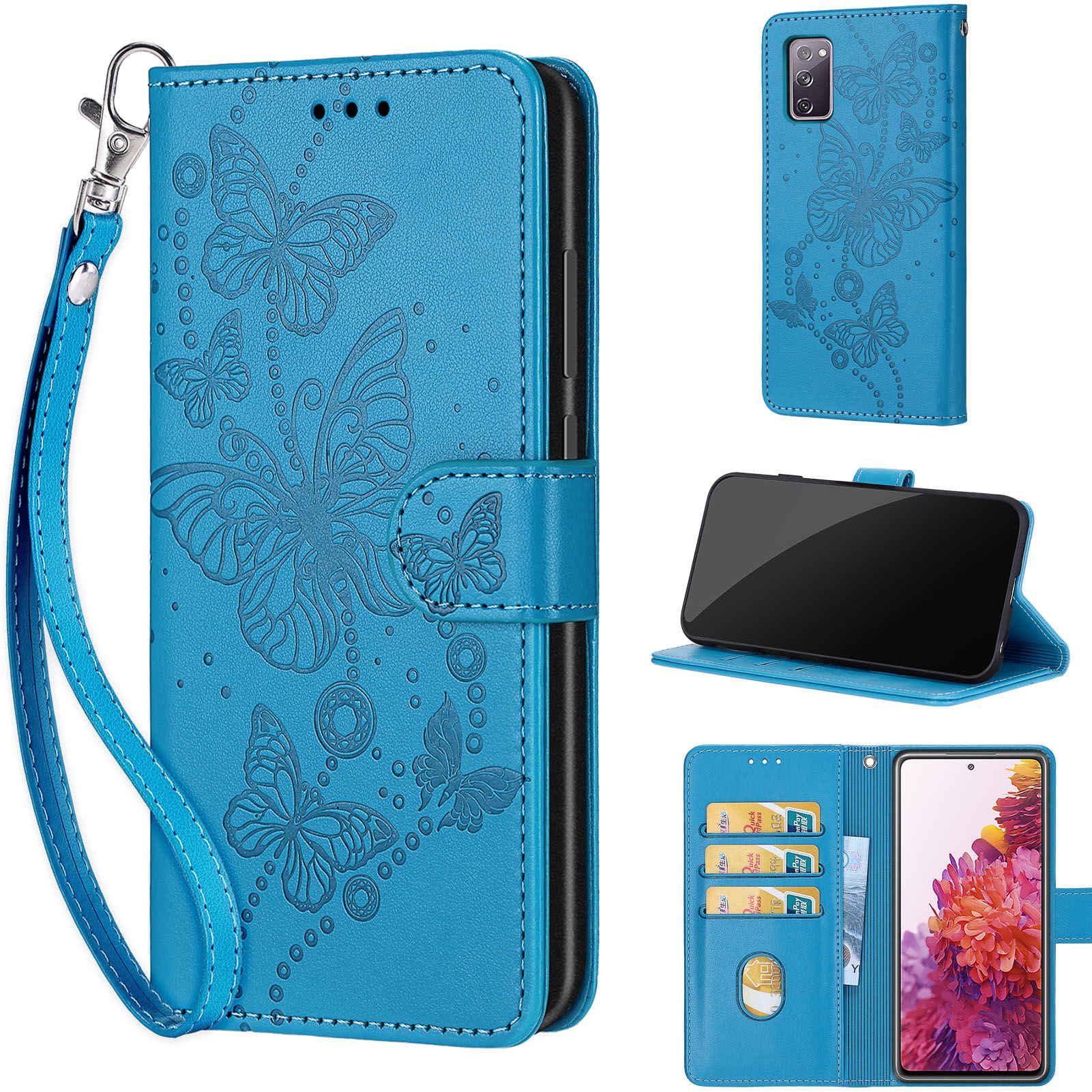 TOMYOU Mobile Phone Case for Samsung Galaxy S20 FE 5G / S20 FE 4G Case, Blue
