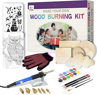 ACRSIKR Gifts for Teen Boys or Girls, Wood Burning Kit Crafts for Teenage | Woodburning Tools for Beginners, Cool Art Toys Gift Ideas