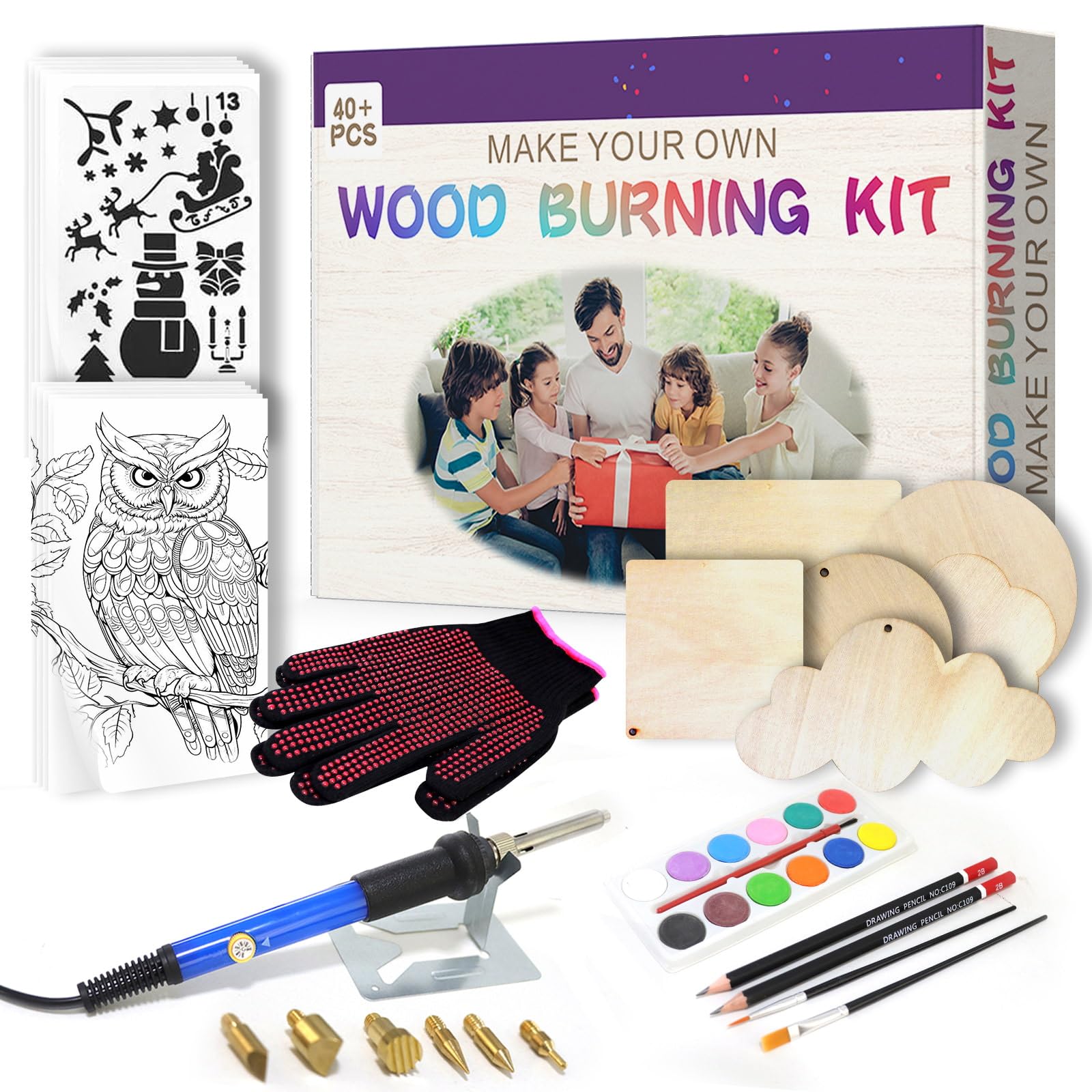 ACRSIKR Gifts for Teen Boys or Girls, Wood Burning Kit Crafts for Teenage | Wood