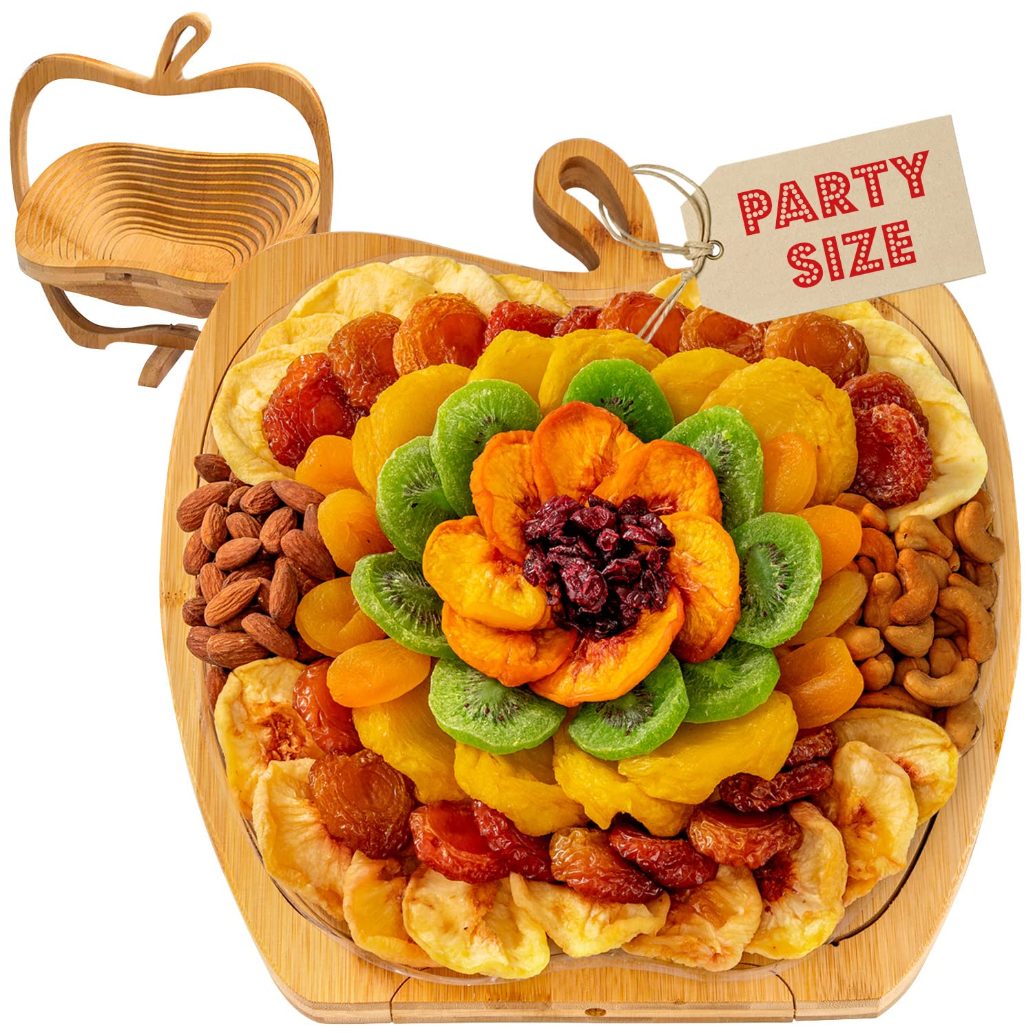 Dried Fruit and Nut Gift Basket | Healthy Assorted Natural Snack Gift Tray |Extr