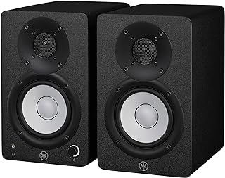 Yamaha HS4 Powered Studio Monitor in Black, Pair (HS4 B)