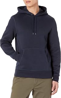 Amazon Essentials Men's Hooded Sweatshirt (Available in Plus Sizes and Long Lengths)