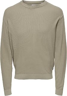 Only & Sons Male Knitted Jumper Onstony Jumper